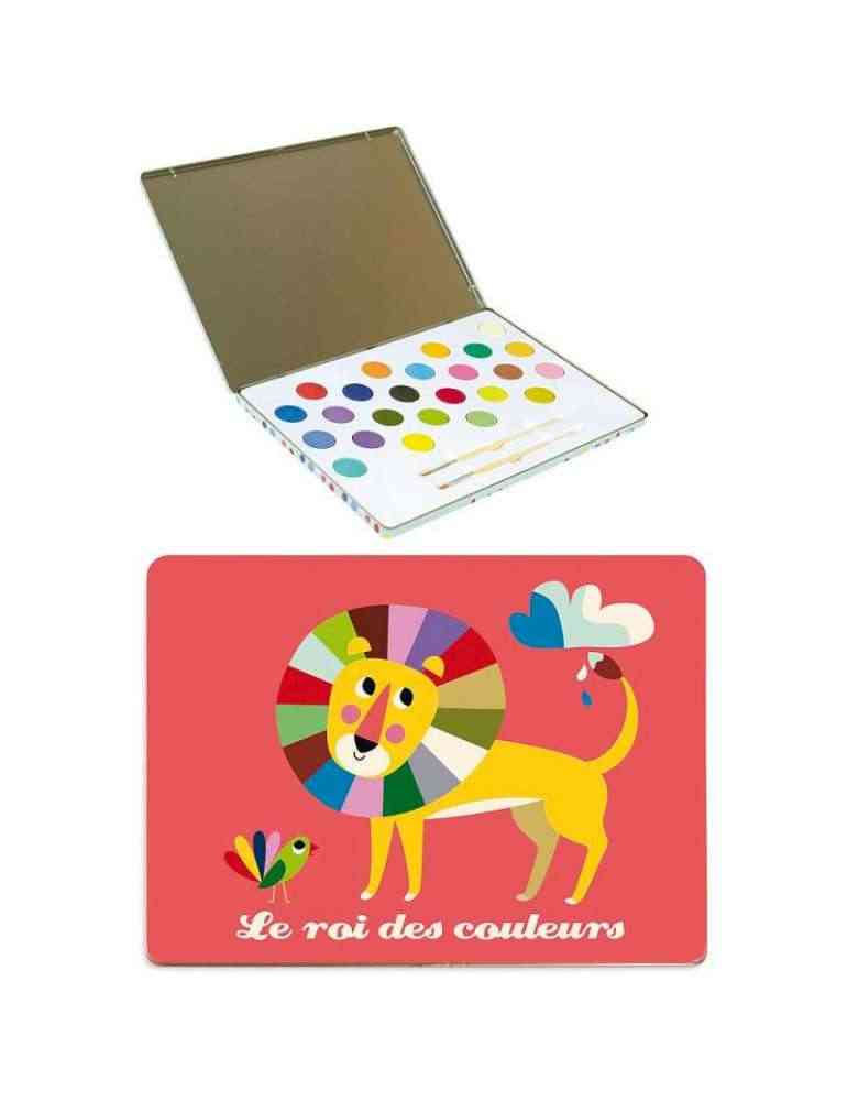 Boite de peinture roi des couleurs - Vilac - loisir créatif - activité  manuelle